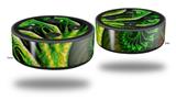 Skin Wrap Decal Set 2 Pack for Amazon Echo Dot 2 - Broccoli (2nd Generation ONLY - Echo NOT INCLUDED)
