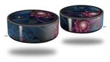 Skin Wrap Decal Set 2 Pack for Amazon Echo Dot 2 - Castle Mount (2nd Generation ONLY - Echo NOT INCLUDED)