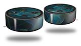 Skin Wrap Decal Set 2 Pack for Amazon Echo Dot 2 - Aquatic (2nd Generation ONLY - Echo NOT INCLUDED)