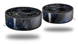 Skin Wrap Decal Set 2 Pack for Amazon Echo Dot 2 - Contrast (2nd Generation ONLY - Echo NOT INCLUDED)