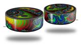 Skin Wrap Decal Set 2 Pack for Amazon Echo Dot 2 - Carnival (2nd Generation ONLY - Echo NOT INCLUDED)