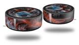 Skin Wrap Decal Set 2 Pack for Amazon Echo Dot 2 - Diamonds (2nd Generation ONLY - Echo NOT INCLUDED)