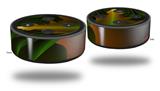Skin Wrap Decal Set 2 Pack for Amazon Echo Dot 2 - Contact (2nd Generation ONLY - Echo NOT INCLUDED)