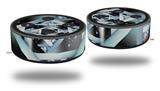 Skin Wrap Decal Set 2 Pack for Amazon Echo Dot 2 - Hall Of Mirrors (2nd Generation ONLY - Echo NOT INCLUDED)