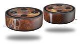 Skin Wrap Decal Set 2 Pack for Amazon Echo Dot 2 - Kappa Space (2nd Generation ONLY - Echo NOT INCLUDED)