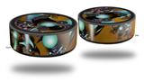 Skin Wrap Decal Set 2 Pack for Amazon Echo Dot 2 - Mirage (2nd Generation ONLY - Echo NOT INCLUDED)