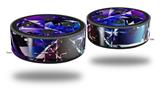 Skin Wrap Decal Set 2 Pack for Amazon Echo Dot 2 - Persistence Of Vision (2nd Generation ONLY - Echo NOT INCLUDED)