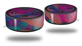 Skin Wrap Decal Set 2 Pack for Amazon Echo Dot 2 - Painting Brush Stroke (2nd Generation ONLY - Echo NOT INCLUDED)