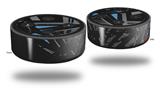 Skin Wrap Decal Set 2 Pack for Amazon Echo Dot 2 - Baja 0023 Blue Medium (2nd Generation ONLY - Echo NOT INCLUDED)