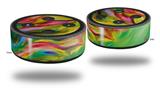 Skin Wrap Decal Set 2 Pack for Amazon Echo Dot 2 - Angel Wings 133 - 0201 (2nd Generation ONLY - Echo NOT INCLUDED)