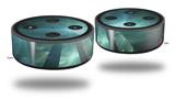 Skin Wrap Decal Set 2 Pack for Amazon Echo Dot 2 - Shards (2nd Generation ONLY - Echo NOT INCLUDED)