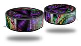Skin Wrap Decal Set 2 Pack for Amazon Echo Dot 2 - Twist (2nd Generation ONLY - Echo NOT INCLUDED)