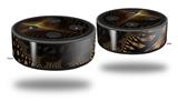 Skin Wrap Decal Set 2 Pack for Amazon Echo Dot 2 - Up And Down Redux (2nd Generation ONLY - Echo NOT INCLUDED)
