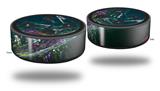 Skin Wrap Decal Set 2 Pack for Amazon Echo Dot 2 - Oceanic (2nd Generation ONLY - Echo NOT INCLUDED)