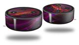 Skin Wrap Decal Set 2 Pack for Amazon Echo Dot 2 - Swish (2nd Generation ONLY - Echo NOT INCLUDED)