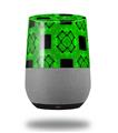 Decal Style Skin Wrap for Google Home Original - Criss Cross Green (GOOGLE HOME NOT INCLUDED)