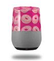 Decal Style Skin Wrap for Google Home Original - Donuts Hot Pink Fuchsia (GOOGLE HOME NOT INCLUDED)