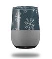 Decal Style Skin Wrap for Google Home Original - Winter Snow Dark Blue (GOOGLE HOME NOT INCLUDED)