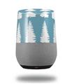 Decal Style Skin Wrap for Google Home Original - Winter Trees Blue (GOOGLE HOME NOT INCLUDED)