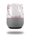 Decal Style Skin Wrap for Google Home Original - Pink and White Gilded Marble (GOOGLE HOME NOT INCLUDED)