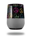 Decal Style Skin Wrap for Google Home Original - Kearas Peace Signs Black (GOOGLE HOME NOT INCLUDED)