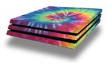 Vinyl Decal Skin Wrap compatible with Sony PlayStation 4 Pro Console Tie Dye Swirl 104 (PS4 NOT INCLUDED)