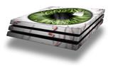 Vinyl Decal Skin Wrap compatible with Sony PlayStation 4 Pro Console Eyeball Green (PS4 NOT INCLUDED)