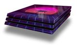 Vinyl Decal Skin Wrap compatible with Sony PlayStation 4 Pro Console Synth Beach (PS4 NOT INCLUDED)