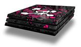 Vinyl Decal Skin Wrap compatible with Sony PlayStation 4 Pro Console Girly Skull Bones (PS4 NOT INCLUDED)