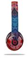 WraptorSkinz Skin Decal Wrap compatible with Beats Solo 2 and Solo 3 Wireless Headphones Tie Dye Star 100 (HEADPHONES NOT INCLUDED)