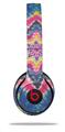 WraptorSkinz Skin Decal Wrap compatible with Beats Solo 2 and Solo 3 Wireless Headphones Tie Dye Star 101 (HEADPHONES NOT INCLUDED)