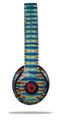 WraptorSkinz Skin Decal Wrap compatible with Beats Solo 2 and Solo 3 Wireless Headphones Tie Dye Spine 106 (HEADPHONES NOT INCLUDED)