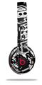WraptorSkinz Skin Decal Wrap compatible with Beats Solo 2 and Solo 3 Wireless Headphones Robot Sketch (HEADPHONES NOT INCLUDED)