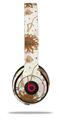 WraptorSkinz Skin Decal Wrap compatible with Beats Solo 2 and Solo 3 Wireless Headphones Flowers Pattern 19 (HEADPHONES NOT INCLUDED)