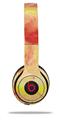 WraptorSkinz Skin Decal Wrap compatible with Beats Solo 2 and Solo 3 Wireless Headphones Painting Yellow Splash (HEADPHONES NOT INCLUDED)
