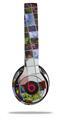 WraptorSkinz Skin Decal Wrap compatible with Beats Solo 2 and Solo 3 Wireless Headphones Quilt (HEADPHONES NOT INCLUDED)
