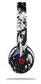 WraptorSkinz Skin Decal Wrap compatible with Beats Solo 2 and Solo 3 Wireless Headphones Baja 0018 Blue Navy (HEADPHONES NOT INCLUDED)