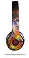 WraptorSkinz Skin Decal Wrap compatible with Beats Solo 2 and Solo 3 Wireless Headphones Solar Flares (HEADPHONES NOT INCLUDED)