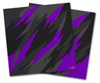 Vinyl Craft Cutter Designer 12x12 Sheets Jagged Camo Purple - 2 Pack