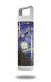 Skin Decal Wrap for Clean Bottle Square Titan Plastic 25oz Vincent Van Gogh Starry Night (BOTTLE NOT INCLUDED)