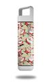 Skin Decal Wrap for Clean Bottle Square Titan Plastic 25oz Lots of Santas (BOTTLE NOT INCLUDED)