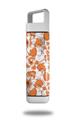 Skin Decal Wrap for Clean Bottle Square Titan Plastic 25oz Flowers Pattern 14 (BOTTLE NOT INCLUDED)