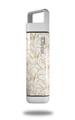 Skin Decal Wrap for Clean Bottle Square Titan Plastic 25oz Flowers Pattern 17 (BOTTLE NOT INCLUDED)