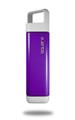Skin Decal Wrap for Clean Bottle Square Titan Plastic 25oz Solids Collection Purple (BOTTLE NOT INCLUDED)