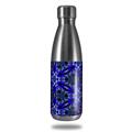 Skin Decal Wrap for RTIC Water Bottle 17oz Daisy Blue (BOTTLE NOT INCLUDED)