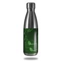 Skin Decal Wrap for RTIC Water Bottle 17oz Bokeh Music Green (BOTTLE NOT INCLUDED)