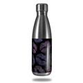 Skin Decal Wrap for RTIC Water Bottle 17oz Purple And Black Lips (BOTTLE NOT INCLUDED)