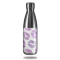 Skin Decal Wrap for RTIC Water Bottle 17oz Purple Lips (BOTTLE NOT INCLUDED)