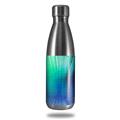 Skin Decal Wrap for RTIC Water Bottle 17oz Bent Light Seafoam Greenish (BOTTLE NOT INCLUDED)