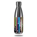 Skin Decal Wrap for RTIC Water Bottle 17oz Color Drops (BOTTLE NOT INCLUDED)